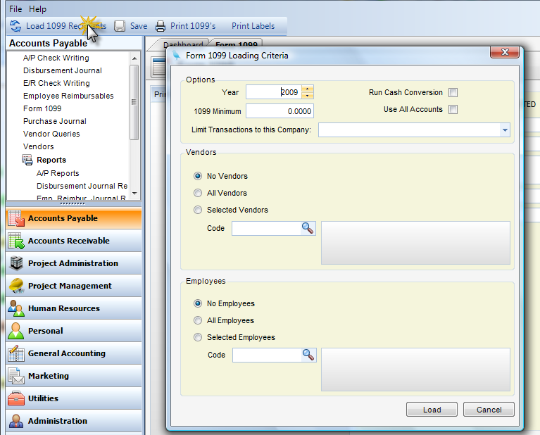 Using 1099 Form1