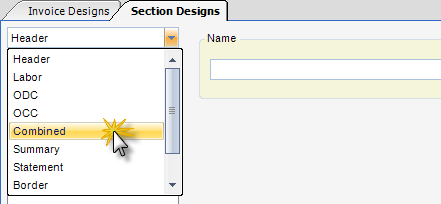 InvoiceSections_Dropdown