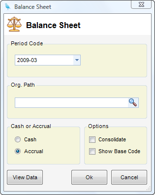 BS Report Criteria