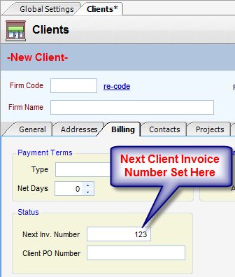 Setting Invoice Numbers4