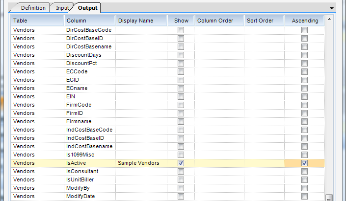 Creating a New Query4