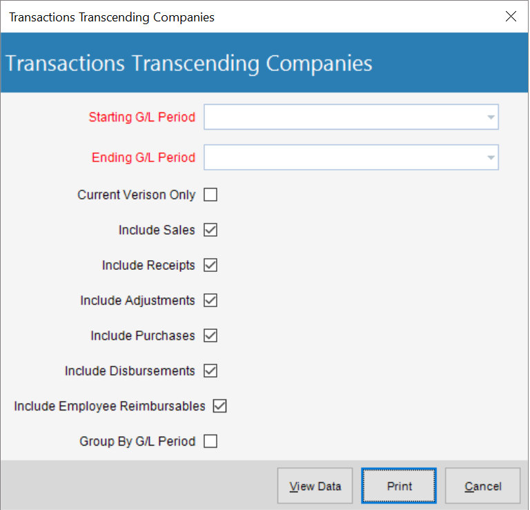 Transactions Transcending Companies